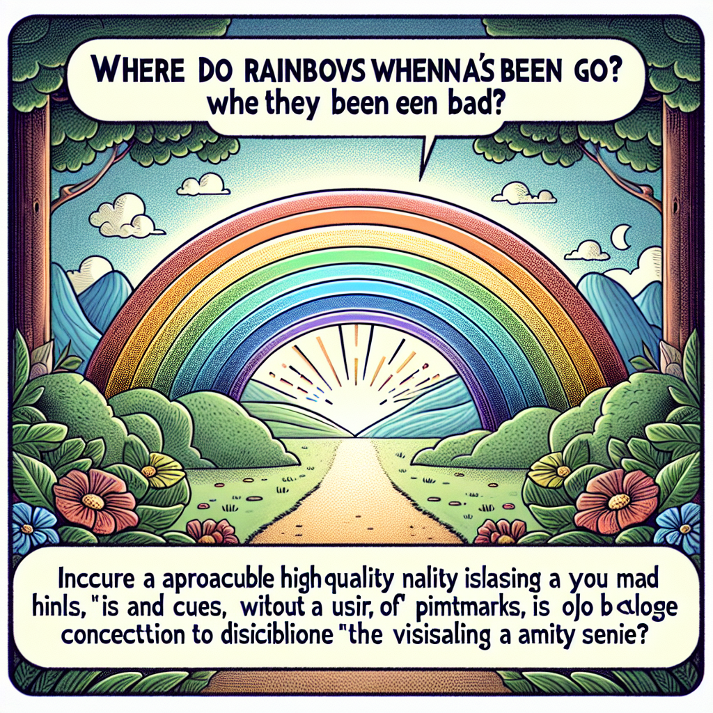 MIM joke: Where do rainbows go when they've been bad