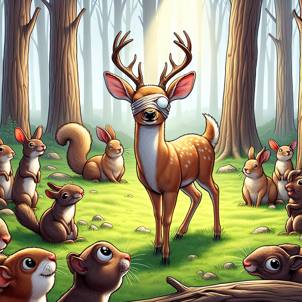 MIM joke: What do you call a deer with no eyes