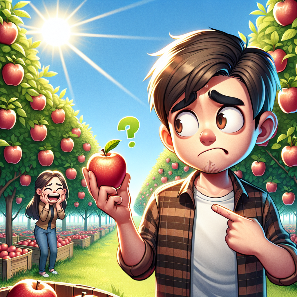MIM joke: How many apples grow on an apple tree